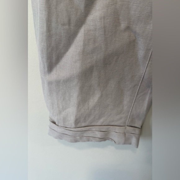 Aritzia Wilfred Allant Pant Cropped Gray Linen Trouser, Size 2 1746 - Picture 5 of 12